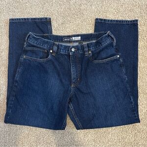 Carhartt Relaxed Fit Blue Denim Men Jeans 34X30